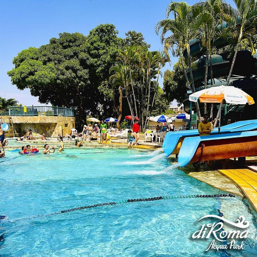 Caldas Novas - 2024 - Diroma Spazzio Acesso Ao Vulcao - Com Piscina Do Hotel 24 Horas Экстерьер фото